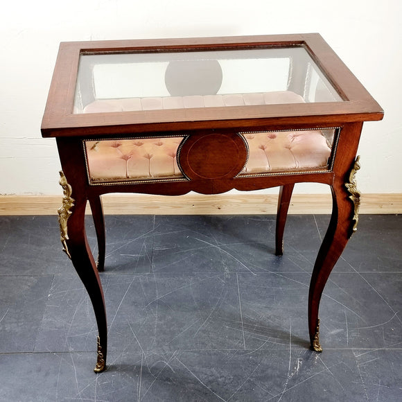 Antique French Bijouterie Display Table