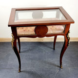 Antique French Bijouterie Display Table