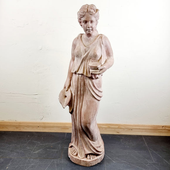 Classical Greek Lady Plaster Statue