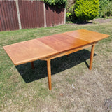 Vintage Retro Rare 2304 Double Leaf Nathan Dining Table.