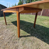 Vintage Retro Rare 2304 Double Leaf Nathan Dining Table.