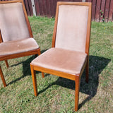 Pair of Vintage Teak Nathan Side/Dining Chairs