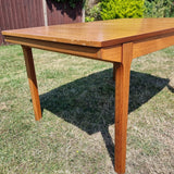 Vintage Retro Rare 2304 Double Leaf Nathan Dining Table.