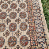 Large Antique over 3 Metres Long Decorative Rug