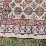 Large Antique over 3 Metres Long Decorative Rug