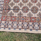 Large Antique over 3 Metres Long Decorative Rug