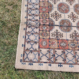 Large Antique over 3 Metres Long Decorative Rug