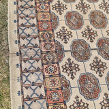 Large Antique over 3 Metres Long Decorative Rug