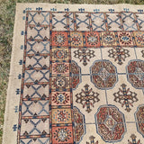 Large Antique over 3 Metres Long Decorative Rug