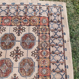 Large Antique over 3 Metres Long Decorative Rug