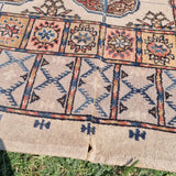 Large Antique over 3 Metres Long Decorative Rug
