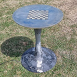 Retro 60s 70s Fibreglass Light up Chess Table