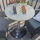Retro 60s 70s Fibreglass Light up Chess Table