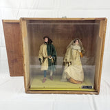 Museum Display of Display Dolls in Medieval Costumes