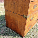 Antique 19th Century Campaign Chest of Drawers