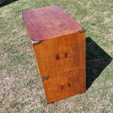 Antique 19th Century Campaign Chest of Drawers