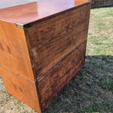Antique 19th Century Campaign Chest of Drawers