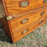 Antique 19th Century Campaign Chest of Drawers