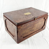 Antique 20th Century Orthoxicol Syrup Bottles in Fitted Box.