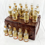 Antique 20th Century Orthoxicol Syrup Bottles in Fitted Box.