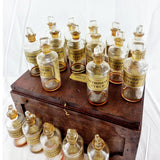 Antique 20th Century Orthoxicol Syrup Bottles in Fitted Box.