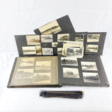 Vintage 1940s and 1950s Large Photograph Album of Ships, Planes, Boats, etc