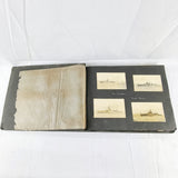 Vintage 1940s and 1950s Large Photograph Album of Ships, Planes, Boats, etc