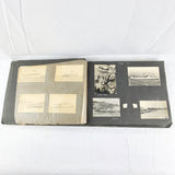 Vintage 1940s and 1950s Large Photograph Album of Ships, Planes, Boats, etc