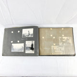 Vintage 1940s and 1950s Large Photograph Album of Ships, Planes, Boats, etc