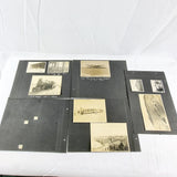 Vintage 1940s and 1950s Large Photograph Album of Ships, Planes, Boats, etc