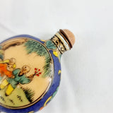 Three Vintage Enamel Chinese Scent Bottles