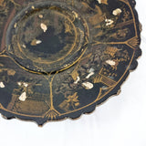 Antique Circa 1900s Japanese Paper Mache Tazza