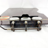 Rare Bakelite Heuer Clipboard with Omega Stopwatches for Lola T.70.sp Max Wilson