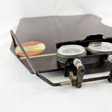Rare Bakelite Heuer Clipboard with Omega Stopwatches for Lola T.70.sp Max Wilson