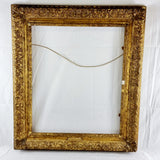 Antique 19th Century Giltwood and Gesso Picture Frame or The Missing Gainsborough