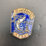 Vintage Enamel Butlins Filey Badge 1953