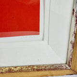 Concept Red by Linda Charles 38/95 Limited Edition Abstract Art.