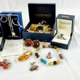 Jewellery, including Diamond Enamel Bradford exchange Puppy, Radley, Shipton and Co, silver and Costume.