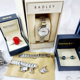 Jewellery, including Diamond Enamel Bradford exchange Puppy, Radley, Shipton and Co, silver and Costume.