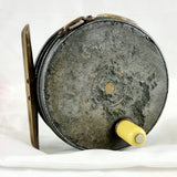 Hardy's Alnwick Patent 3 1/4 inch Fly Reel, Ivorine Handle with Tension Adjuster.