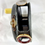 Hardy's Alnwick Patent 3 1/4 inch Fly Reel, Ivorine Handle with Tension Adjuster.