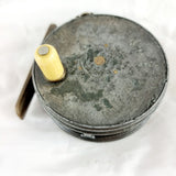 Hardy's Alnwick Patent 3 1/4 inch Fly Reel, Ivorine Handle with Tension Adjuster.