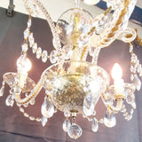Vintage Three Branch Murano Glass Chandelier