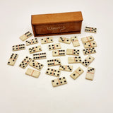 Antique Horn and Bone Miniature Games Set