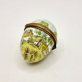 Bilston and battersea enamels, Halcyon Days' 1974 Easter egg. Enamel Egg.