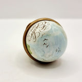 Bilston and battersea enamels, Halcyon Days' 1974 Easter egg. Enamel Egg.