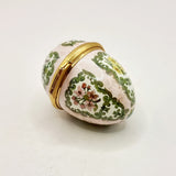 Bilston and battersea enamels, Halcyon Days' 1977 Easter egg. Enamel Egg.