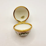 Bilston and battersea enamels, Halcyon Days' 1977 Easter egg. Enamel Egg.