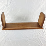 Arts and Crafts Oak Bookends Manners Makyth Man, The Trusty Servant