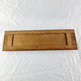 Arts and Crafts Oak Bookends Manners Makyth Man, The Trusty Servant